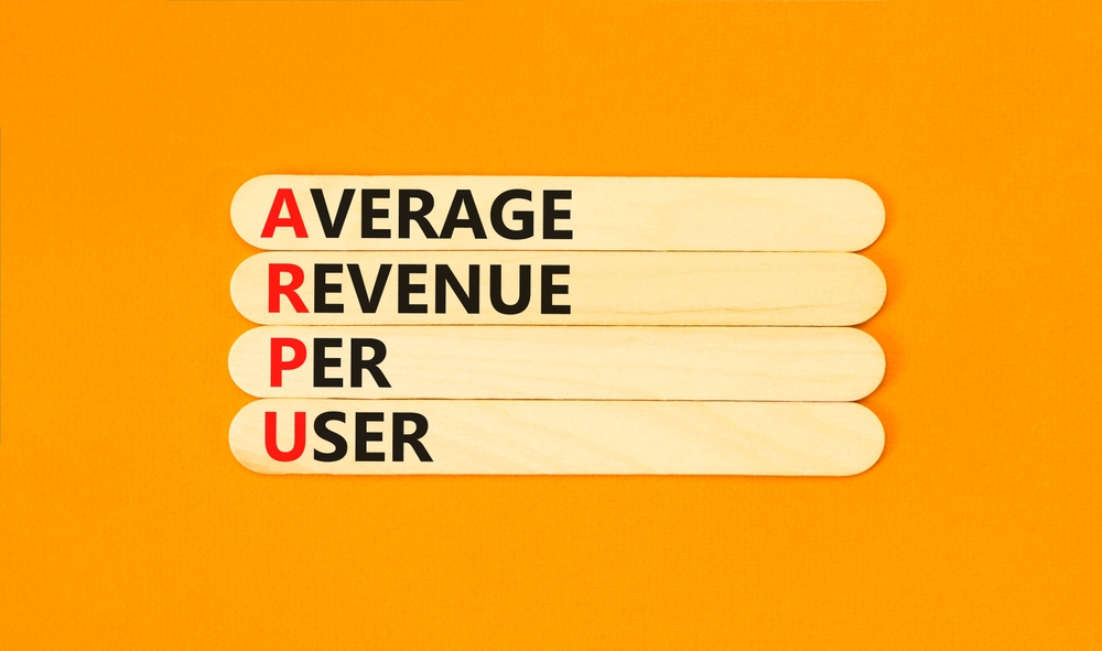 arpu average revenue per user