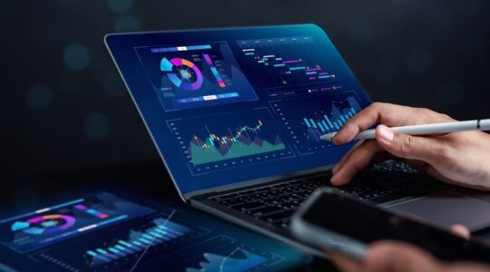 Analyst,Working,In,Business,Analytics,And,Data,Management,System,To