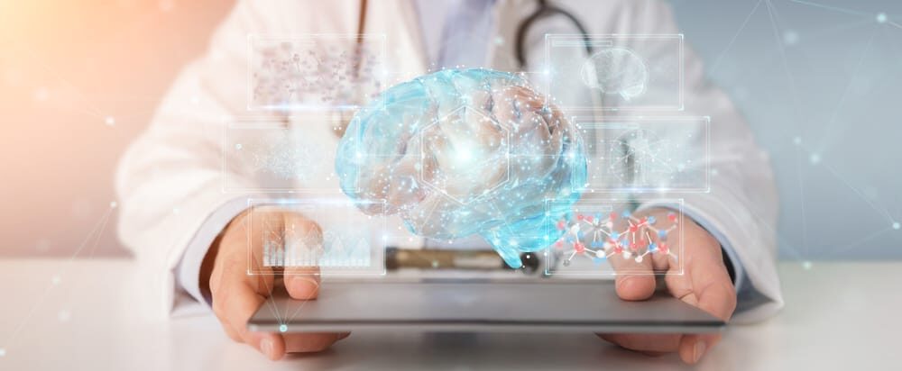 Doctor,On,Blurred,Background,Using,Digital,Brain,Scan,Hologram,3d mentalidade digital