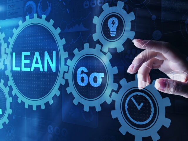 Lean,,Six,Sigma,,Quality,Control,And,Manufacturing,Process,Management,Concept