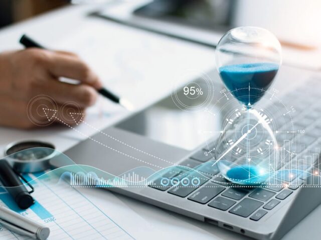 Businessman,Managing,Projects,And,Organizing,Time,In,Critical,Situations,From