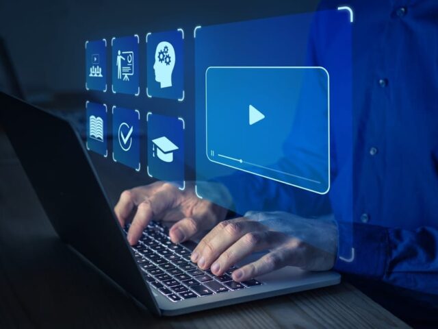 E-learning,Online,Education,Training,Webinar,On,Internet,For,Personal,Development