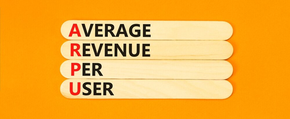 arpu average revenue per user