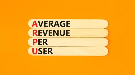 arpu average revenue per user
