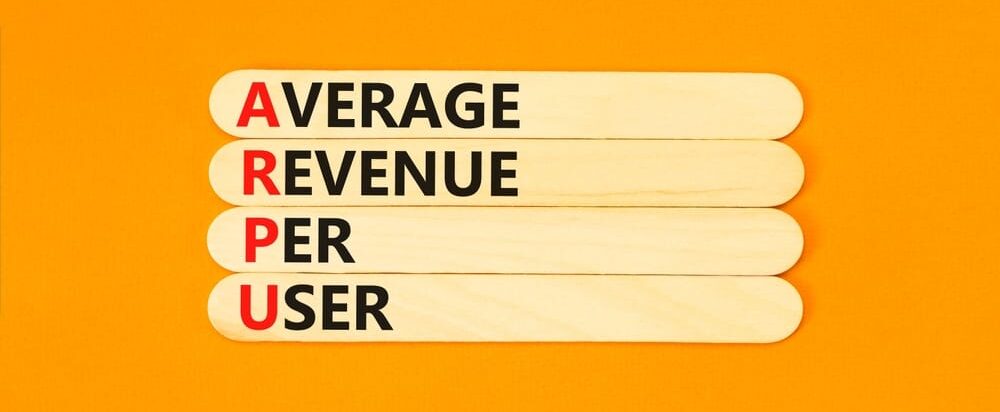 arpu average revenue per user