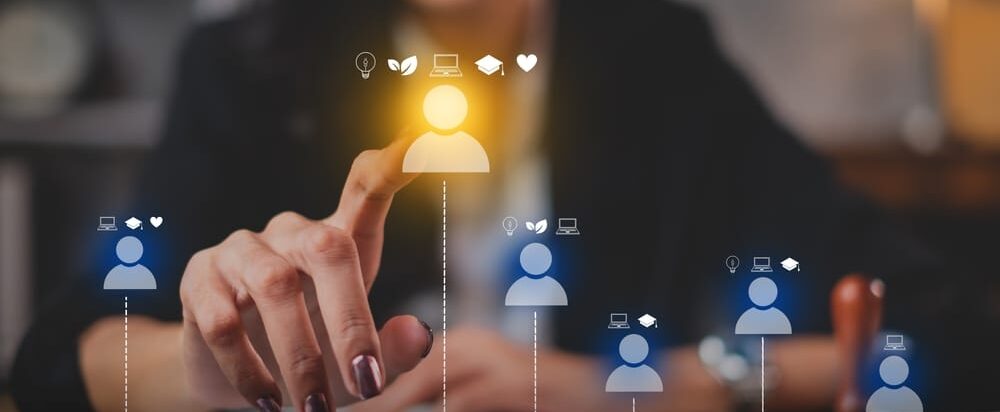 A,Businesswoman,Or,Human,Resources,Hr,Is,Searching,For,A