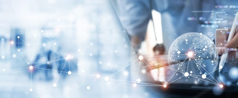 Medical,Technology,,Online,Health,,Global,Health,Network,And,Tourism,Concept.