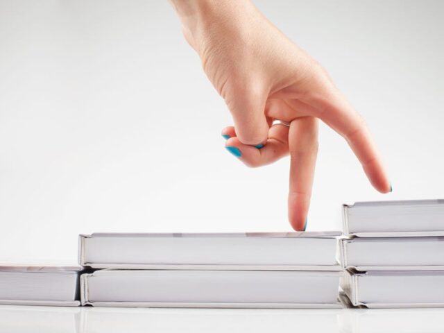 The,Thirst,For,Knowledge.,Self.,A,Staircase,Made,Of,Books.